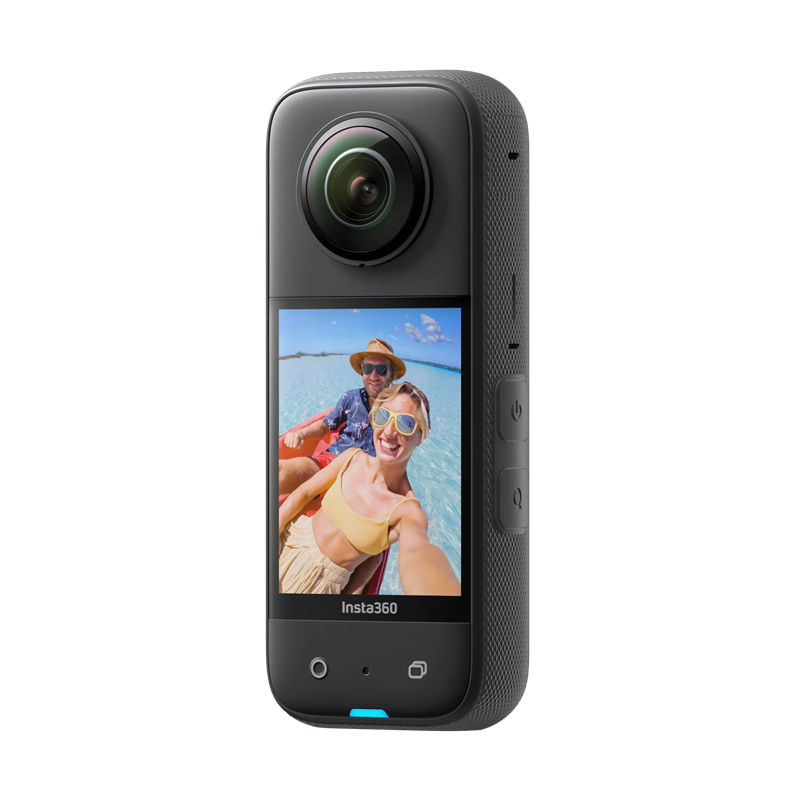 Insta360 X3 Panoramic Action Camera Virtual Tour Kit + 64GB Memory Card