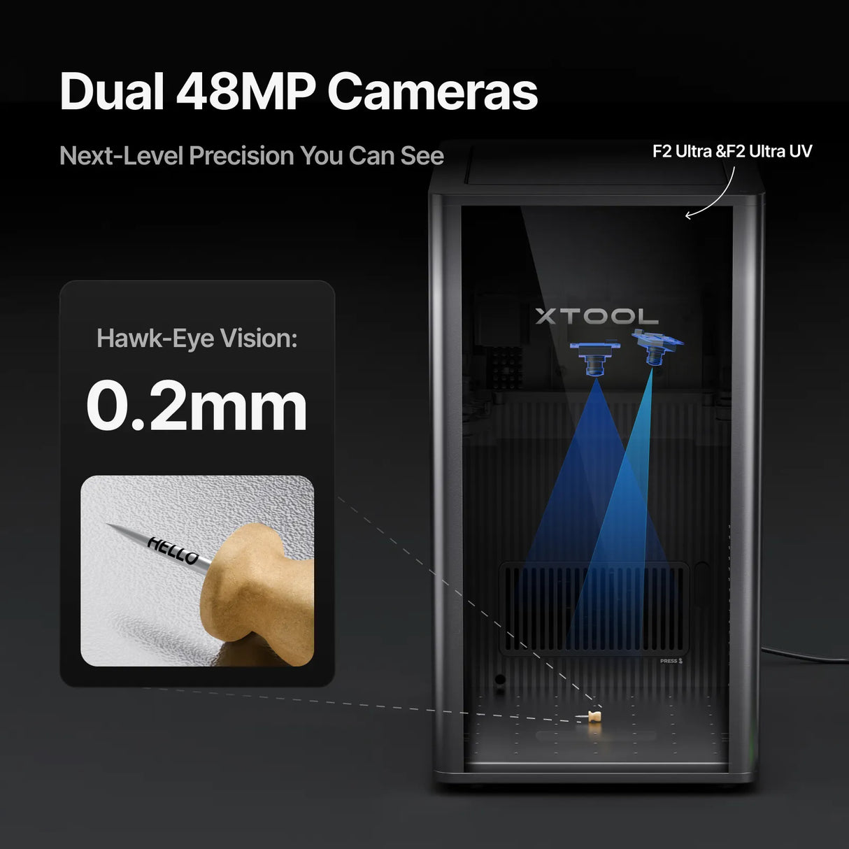 xTool F2 Ultra MOPA+UV Ultimate Business Duo