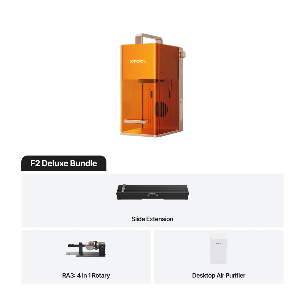 xTool F2 5W Infrared & 15W Diode Portable Dual Laser Engraver