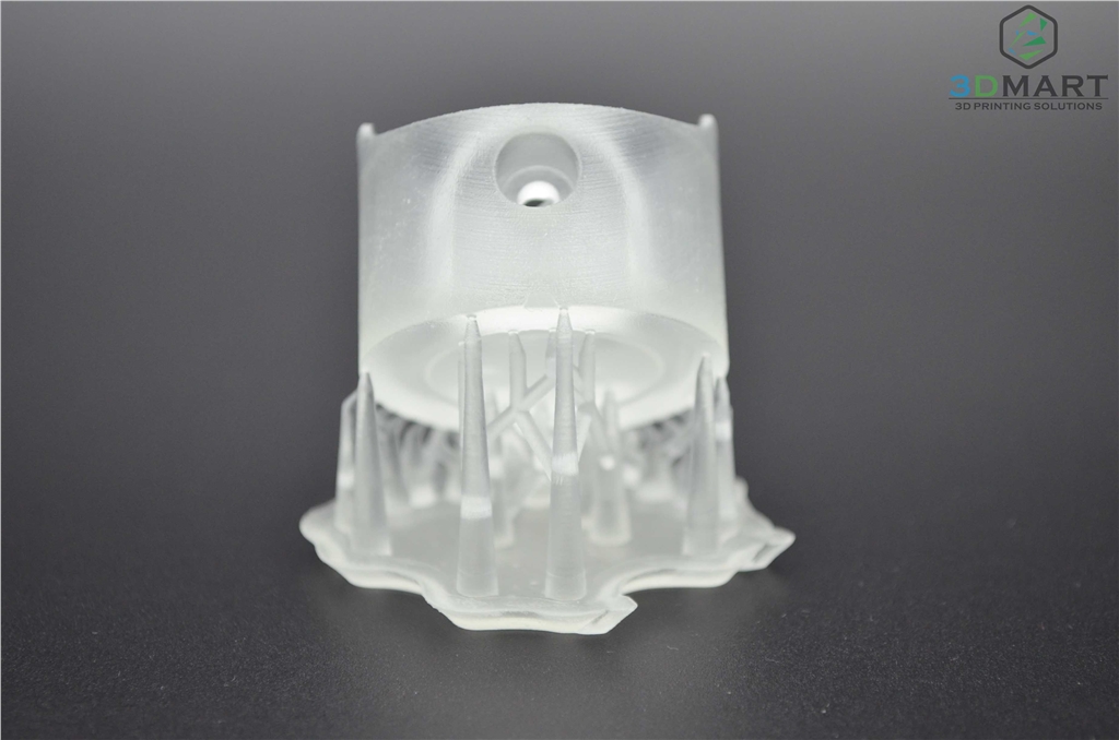 Formlabs SLA 3D列印機 Form 2 台灣 開箱文章 成品未拆支撐 正視角 3DMART Formlabs SLA 3D列印機 Form 2 台灣 開箱文章 成品未拆支撐 正視角 3DMART