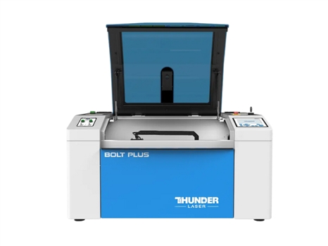 Thunder Bolt Plus Laser Engraver - open the lid