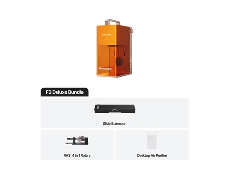 xTool F2 Portable Laser Engraver - Deluxe Bundle