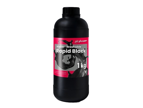 Phrozen Water-Washable Resin Series - Rapid Black (1kg)