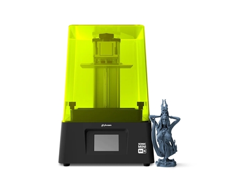 Phrozen Sonic Mini 8K S LCD 3D Printer - front view with sample