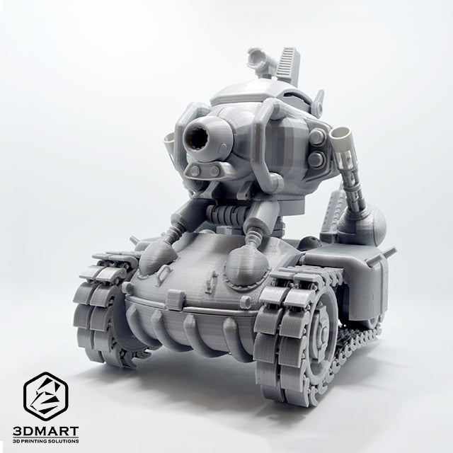 【3D列印應用】Metal Slug越南大戰坦克車！跳出遊戲「玩真的」！