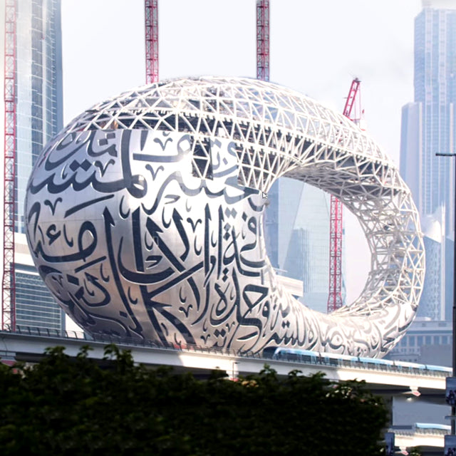 【3D列印應用】杜拜未來新地標，曲面鏤空新建築！