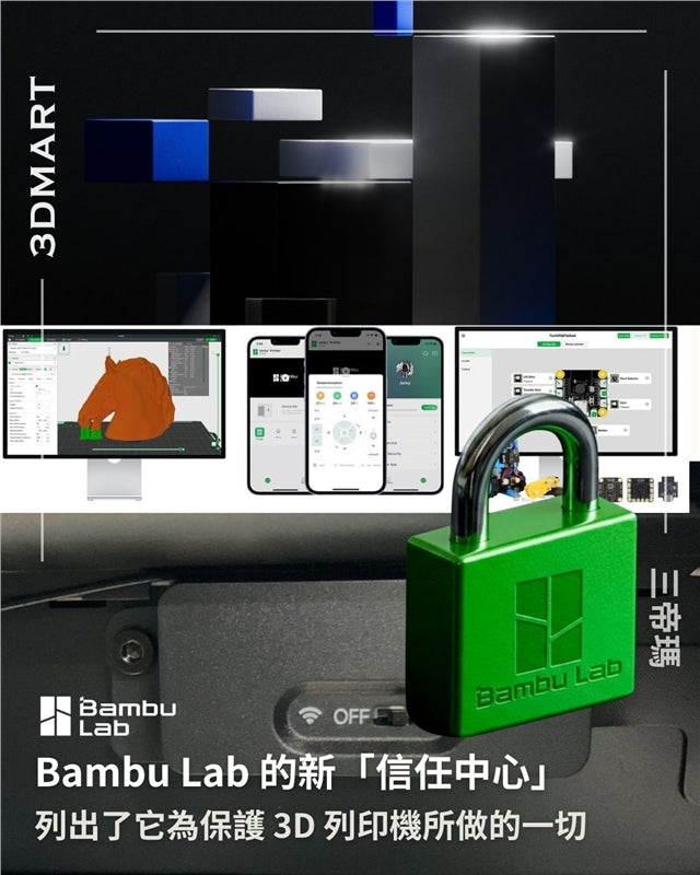 【3D列印】Bambu Lab 的新「信任中心」列出了它為保護 3D 列印機所做的一切