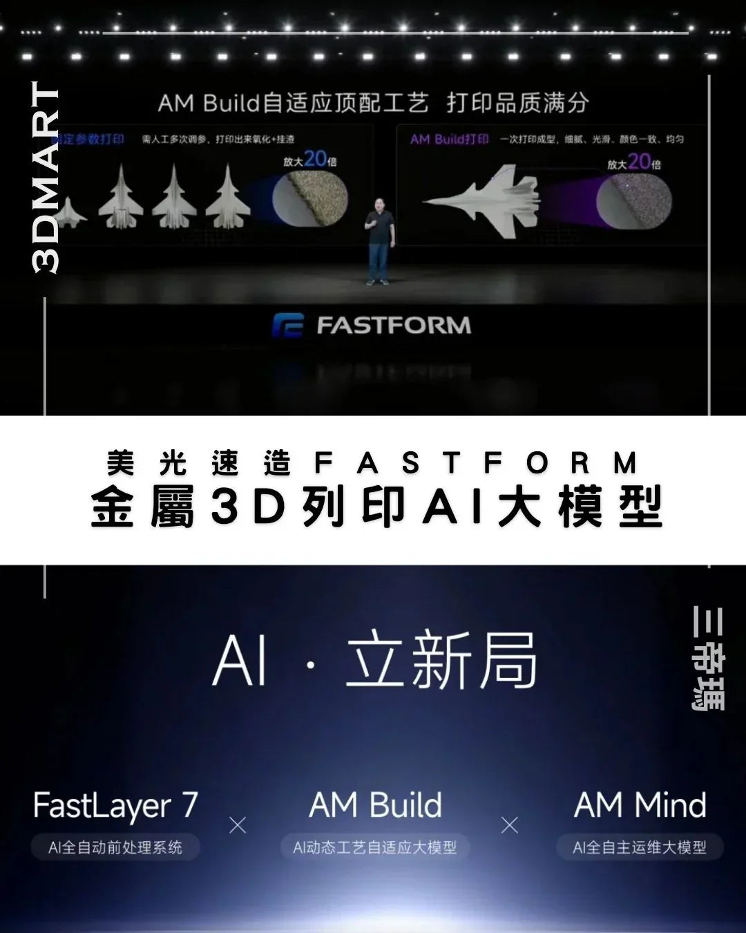 【3D列印】FastForm金屬3D列印 AI 大模型！