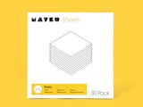 FormBox White Material Sheets 0.5mm 30pcs