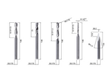 Snapmaker CNC Carving Bits (5-Pack)