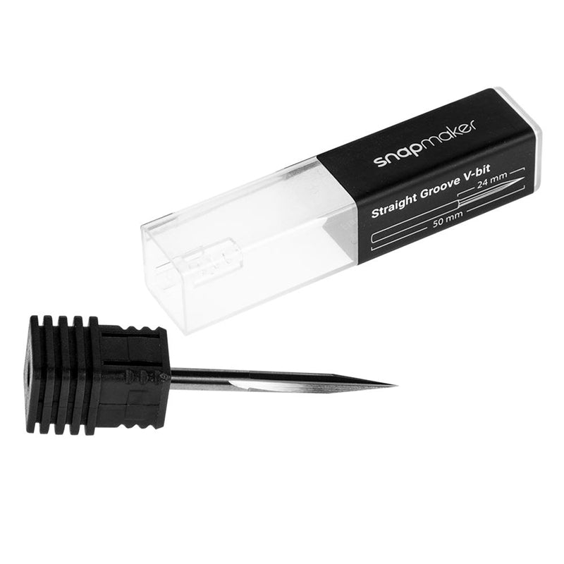 Straight Groove V-Bits CNC Engraving Bits for Snapmaker 2.0 (3-Pack)