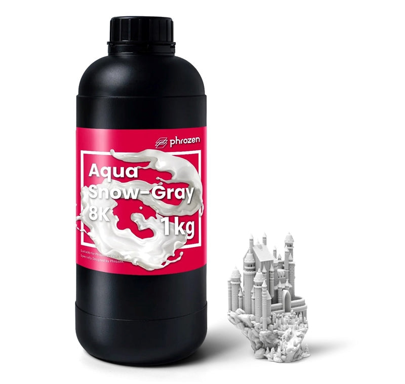 Phrozen Aqua-Gray 8K Resin (1kg) – 3DMART HK