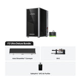 xTool F2 Ultra 60W MOPA & 40W 二極體雙鐳射雕刻機