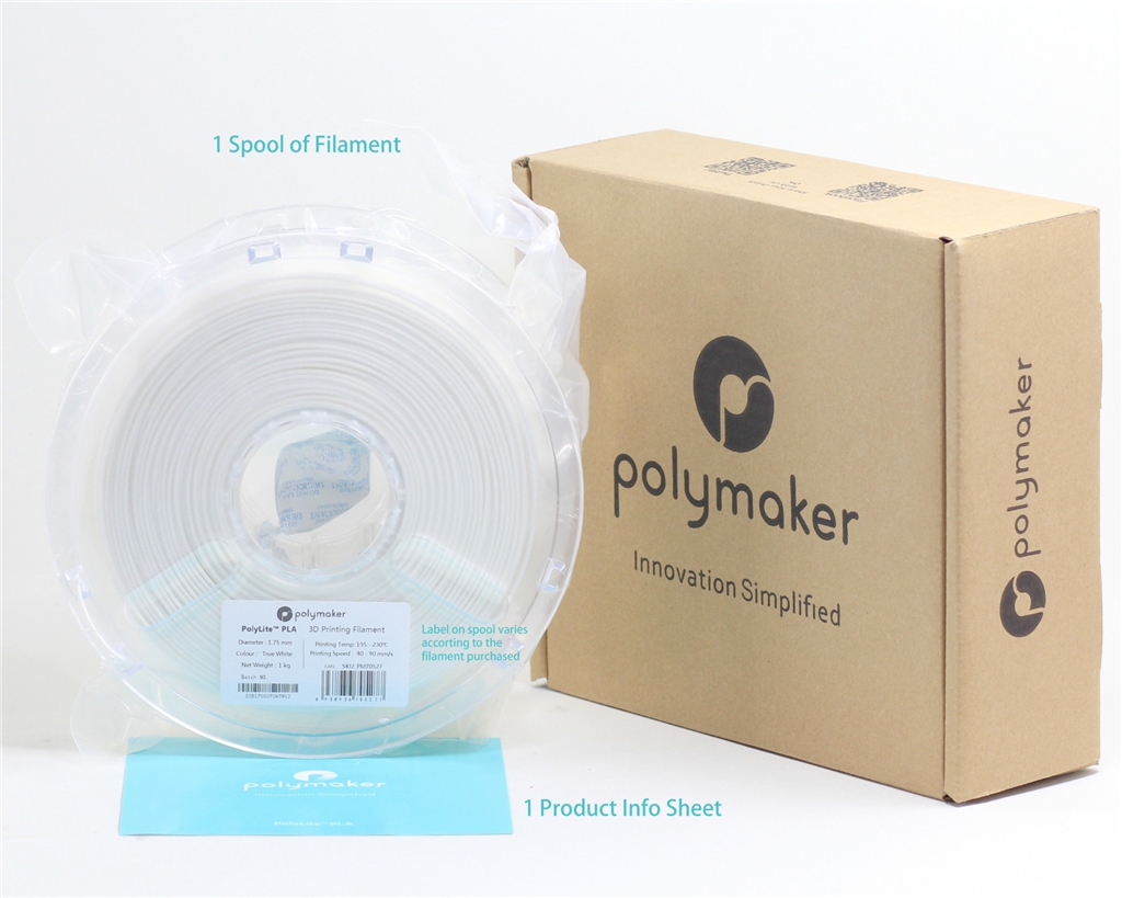 Polylite Polylite PLA  Series - Product Includes