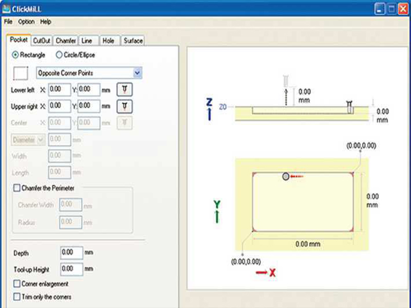 MDX-50 CNC milling machine clickmill