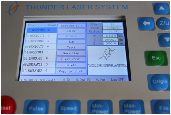 Thunder Nova-35 Laser Cutter Large Buffer Memory