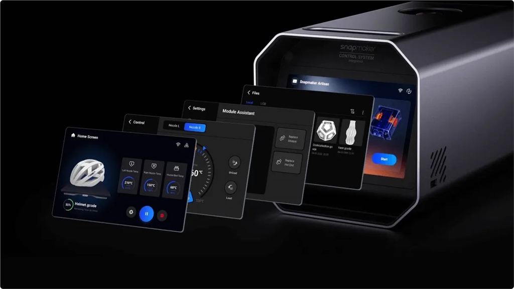 Snapmaker Artisan 3-in-1 3D Printer 7" Touchscreen 