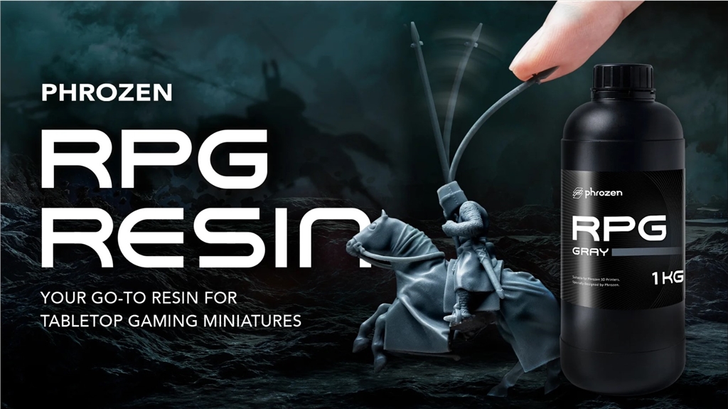 phrozen RPGレジン Gray 1kg 光造形プリンターレジン Phrozen Technology | RPG Resin