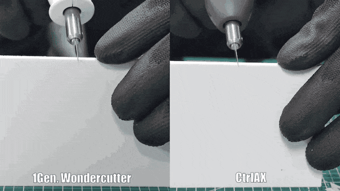 Power Test of CtrlAX  Ultrasonic Cutter