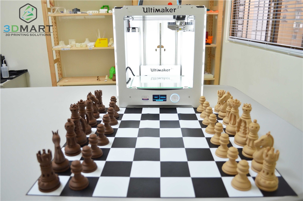 Ultimaker2+, 3D列印機, ColoprFabb, 仿木材料, woodfill 精緻仿木, corkfill 軟木色