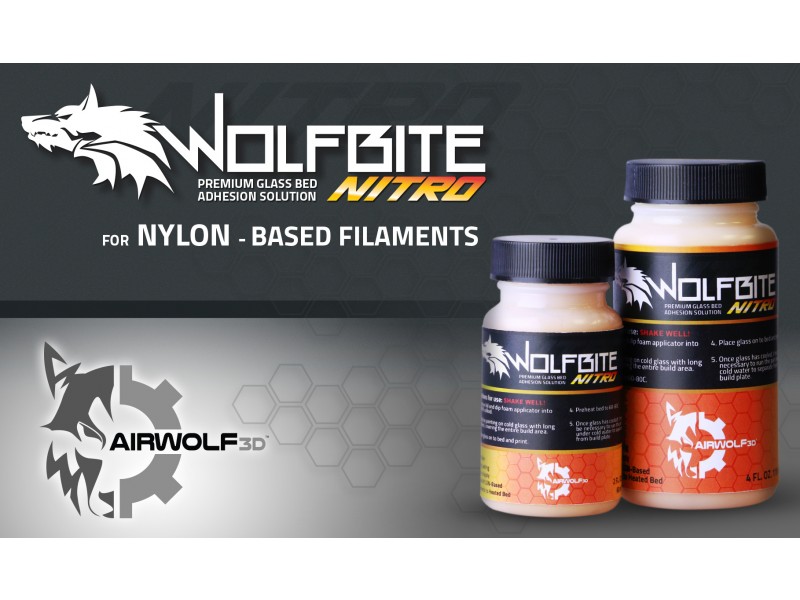 Airwolf3D - Wolfbite Nitro 3D列印專用尼龍膠水 bottle