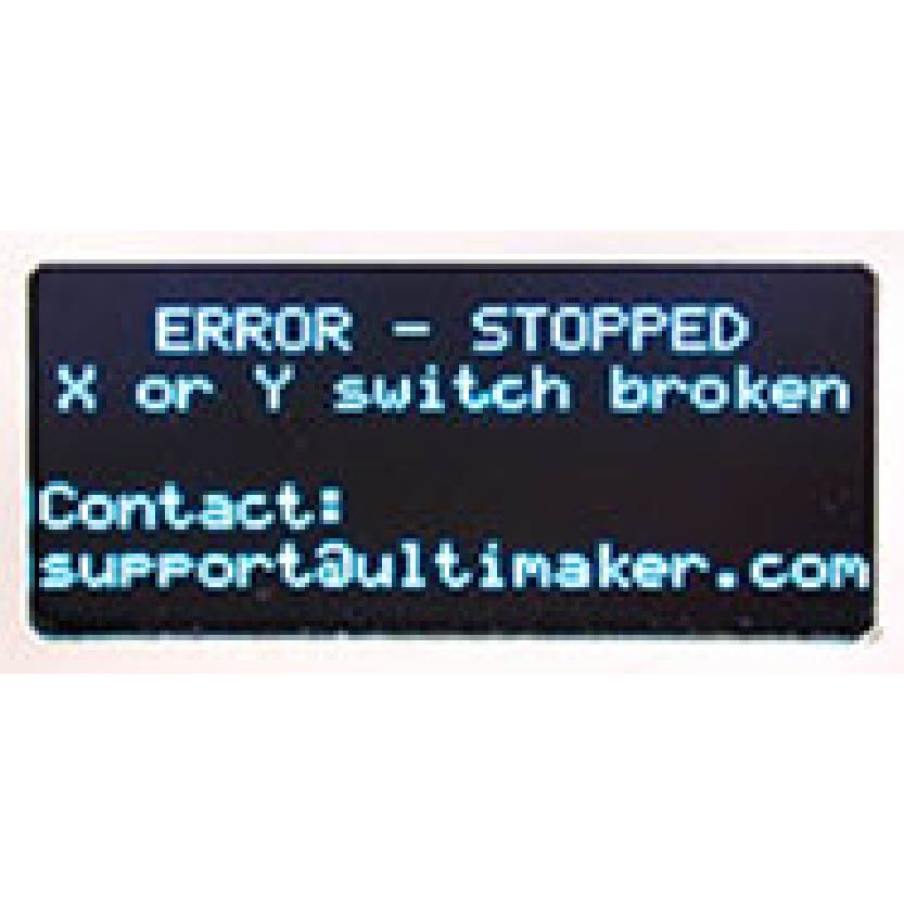 X or Y Switch broken