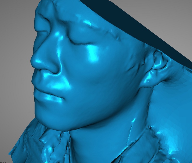 3DMART - 3D掃描器測試 EinScan 3D 掃描人像 3D圖