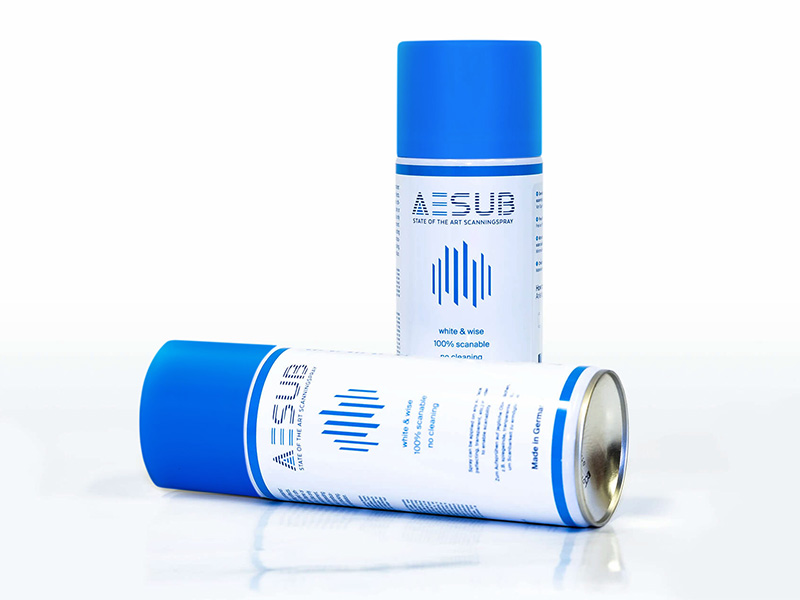 AESUB Sublimating 3D Scanning Powder Blue