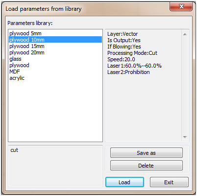 Thunder Nova-63 Parameter library