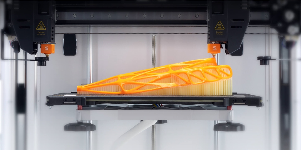 Snapmaker J1s IDEX獨立雙噴頭 3D列印機支撐物