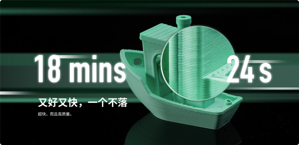 拓竹 Bambu Lab P1S 3D列印機具有高品質