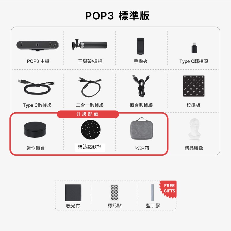 pop3 標準版開箱