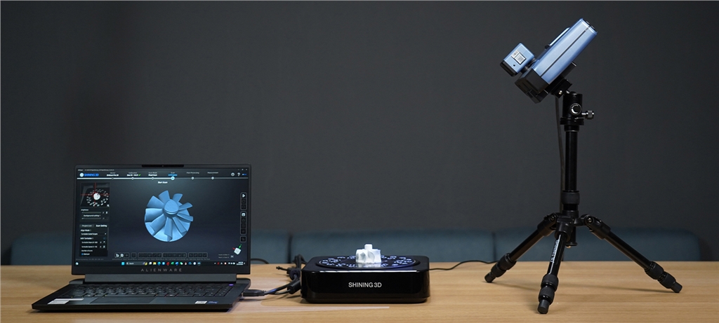 SHINING 3D EinScan Pro 2X V2 3D掃描器 - 全配版 (含三腳架及轉盤)