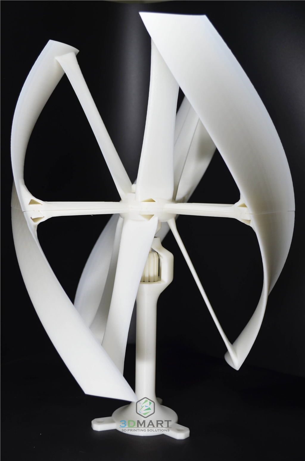 Ultimaker 2 + 3D列印機 easy to build beautiful sample Wind Turbine風力發電機