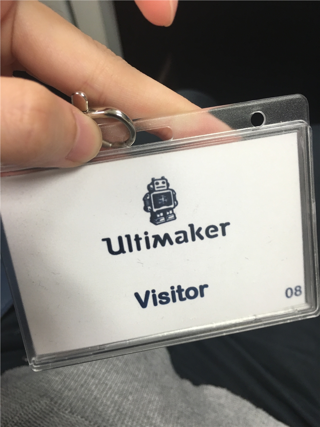 3DMART 前往荷蘭 接受Ultimaker 原廠訓練 訪客證