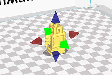 Ultimaker 2 3D印表機 cura15.06 切片軟體 鏡射