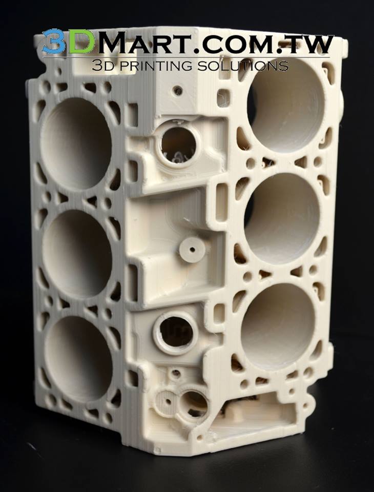 Airwolf HDR 石膏3D列印材料 BioFila - Linen - 引擎