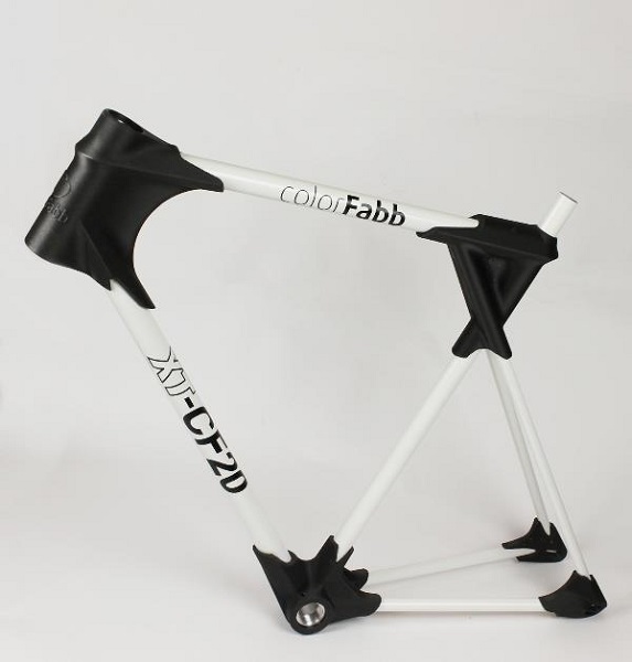 Airwolf 3D 印表機 wifi 雙噴頭 工業級 Astroprint 碳纖維 腳踏車架