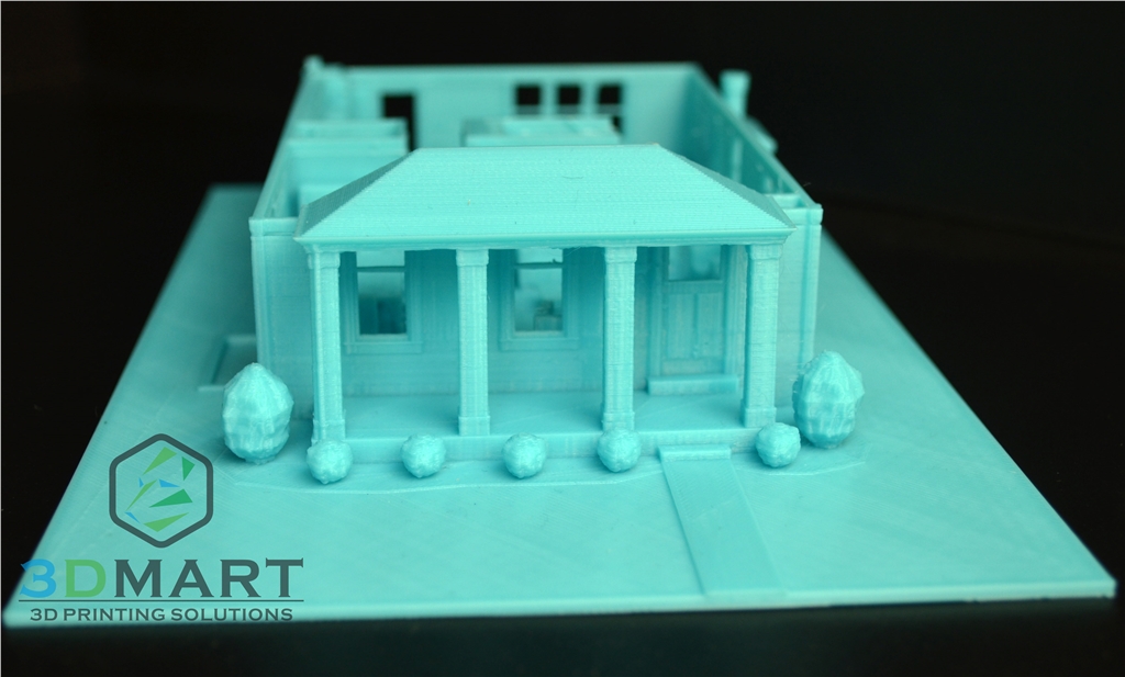 Ultimaker 3D印表機 ESUN PLA 3D列印 房子