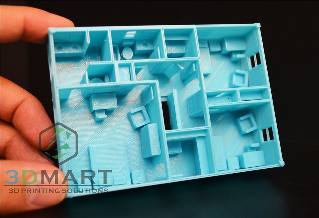 Ultimaker 3D印表機 ESUN PLA 3D列印 房子 室內設計
