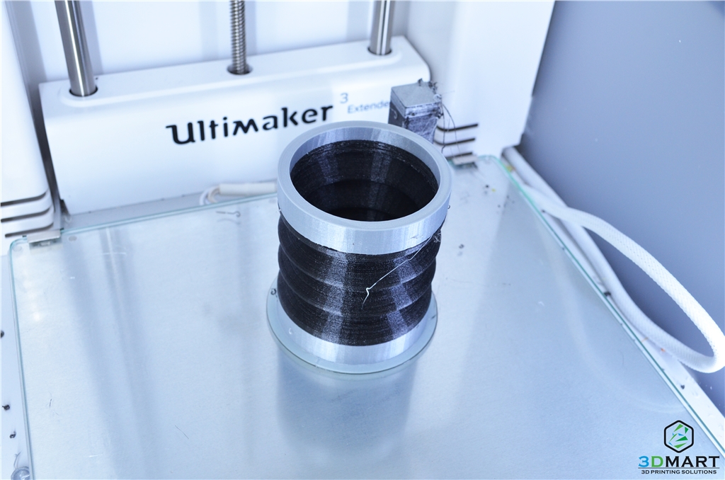 Ultimaker 3 Extended的軟硬材料新組合TPU-PLA