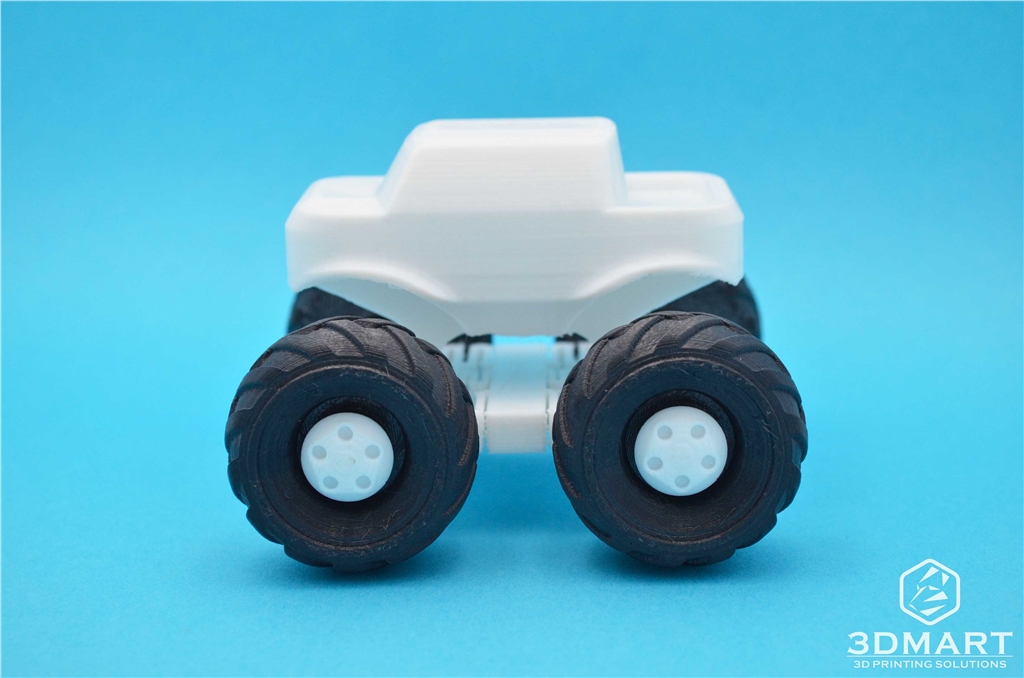 3D列印 polymaker PC- MAX  高強度 耐熱 線材  車子 模型 側面