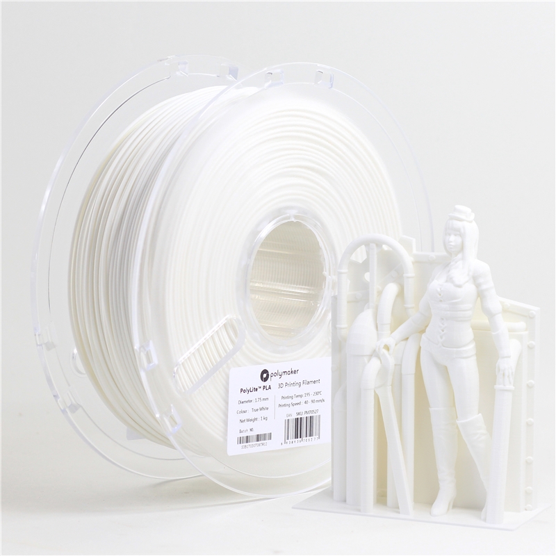 Polymaker 3D列印線材 -Polylite PLA 白色