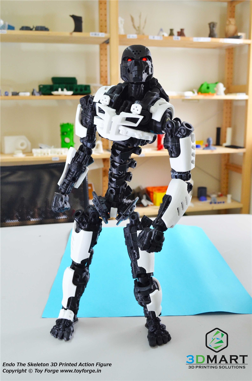 3D列印 骷髏機器人 ENDO 全身可動 可更換裝甲 3D印表機 Ultimaker2+ 