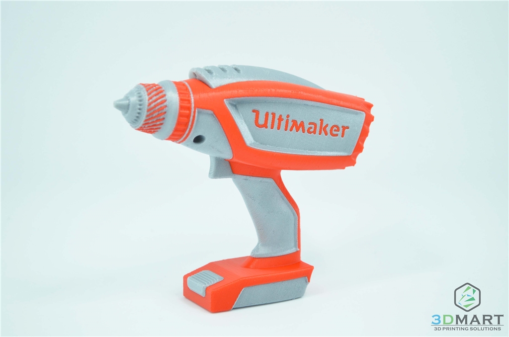3DMART Ultimaker3 雙噴頭 3D列印機 雙色列印  電鑽 成品